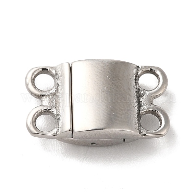 Многорядные магнитные застежки-слайдеры из нержавеющей стали марки 304 STAS-P325-06P-1