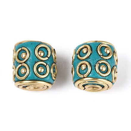 Индонезийские бусины ручной работы&nbsp;IPDL-N004-07C-1