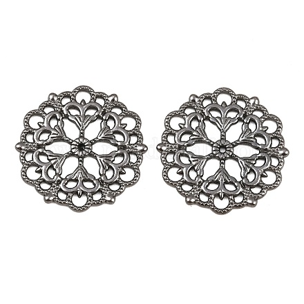 Тибетский стиль филигранные столяры соединения&nbsp;TIBE-A11623-B-LF-1