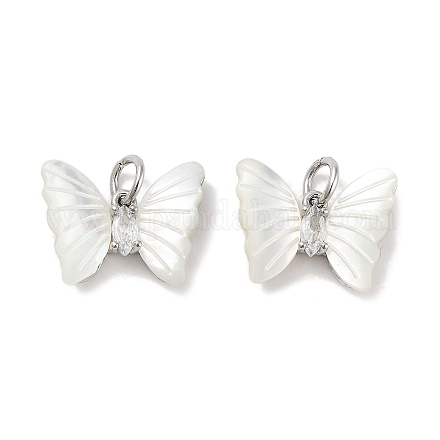 Латунные микро проложить кубического циркония подвески KK-C051-34P-1