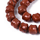 Натуральные красные яшмы бусы пряди&nbsp;G-N353-06A-04-4