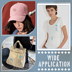 6 шт. 6 стиля бисерные тканевые нашивки на тему океана&nbsp;PATC-WR0001-17