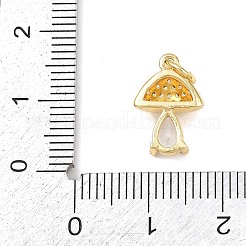 Латунные микро проложить кубического циркония подвески&nbsp;KK-H525-03A-G