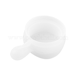 Плоские круглые с ручкой силиконовые подсвечники Молды своими руками&nbsp;LS-SIMO-G010-02A