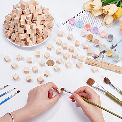 300 шт. необработанный деревянный блок&nbsp;WOOD-WR0001-23