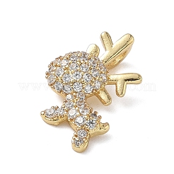 Латунные микро проложить кубического циркония подвески&nbsp;KK-C140-02G