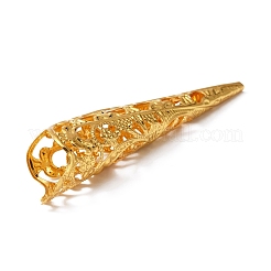 Хэллоуин железный палец кончик ногтя кольца коготь&nbsp;AJEW-WH0282-35B