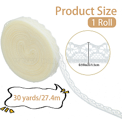 1 рулон полиэстеровой цветочной кружевной ленты&nbsp;OCOR-CY0002-90