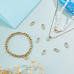 10 шт. латунные пружинные кольца-затворы&nbsp;KK-FH0008-17B