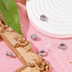 Латунные поручни из кубического циркония с микропаве&nbsp;ZIRC-K070-44P