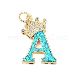 Латунные микро проложить кубического циркония подвески&nbsp;KK-I723-50G-01