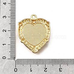 Цветочные сплава эмали подвески&nbsp;ENAM-K076-07D-G