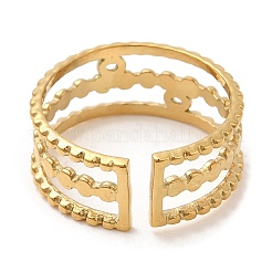 Кольца-манжеты из нержавеющей стали 304 с тройной линией для женщин&nbsp;STAS-D085-26G