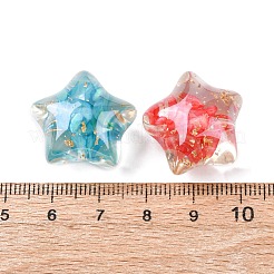 Прозрачная смола и натуральные ракушки&nbsp;RESI-B039-03B