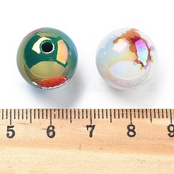 Рождественская тематика уф-покрытие акриловые бусины&nbsp;OACR-M022-02