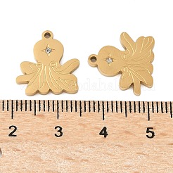 Нержавеющая сталь 304 с подвесками из стразов&nbsp;STAS-Z139-01G