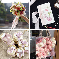 3 моток 3 цветов 5 м полиэстеровые бахромчатые ленты&nbsp;SRIB-TA0001-17