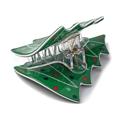 Рождественские пластиковые заколки-коготь&nbsp;LS-PHAR-K006-01D