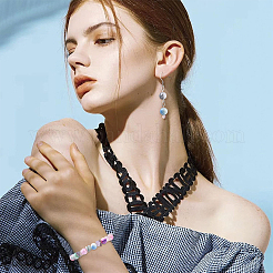 200шт 9 цвета прозрачные окрашенные стеклянные бусины для выпечки&nbsp;DGLA-YW0001-58