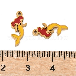 Подвески из нержавеющей стали 304 с эмалью&nbsp;STAS-Z139-03G-05