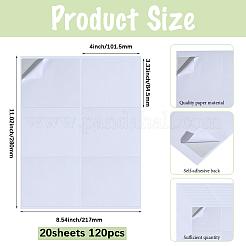 20 лист этикеточной бумаги для принтера&nbsp;DIY-BBC0002-67