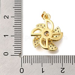 Латунные микро проложить кубического циркония подвески&nbsp;KK-B122-03C-G