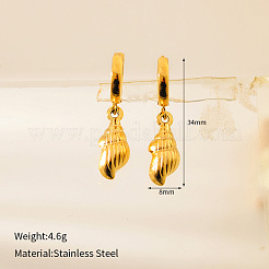 Серьги-кольца из нержавеющей стали 304&nbsp;FS-WG28AB1-03