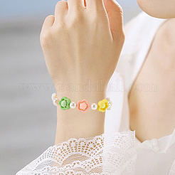 100шт акриловая рамка для бусин&nbsp;OACR-SP0001-72B