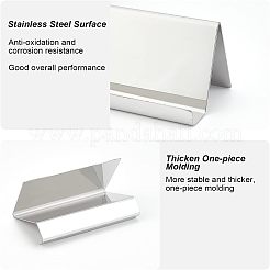 Рамка для визиток из нержавеющей стали&nbsp;LS-ODIS-WH0008-37P