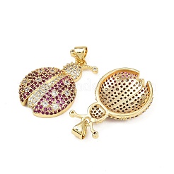 Латунные микро проложить кубического циркония подвески&nbsp;KK-S526-40G