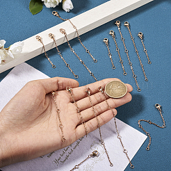 16 шт. Удлинитель цепи из нержавеющей стали 304&nbsp;STAS-TA0002-33RG