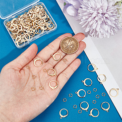 80 шт. фурнитура для сережек из нержавеющей стали 304&nbsp;STAS-SP0001-16