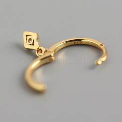 925 серьга-кольцо из стерлингового серебра с прозрачными кубическими циркониями&nbsp;FS-WG61B48-02