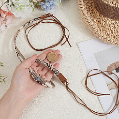 1шт бархатная веревка для ковбойской шляпы&nbsp;AJEW-CL0001-82