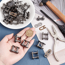 Соединительные звенья роликовой цепи из марганцовистой стали&nbsp;FIND-WH0033-76