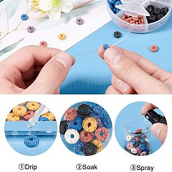 Бусы из натуральной лавы&nbsp;G-NB0001-57