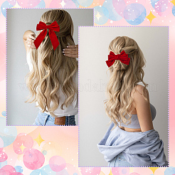 8 стиль тканевые плюшевые банты заколки для волос из кожи аллигатора&nbsp;PHAR-SP0001-19