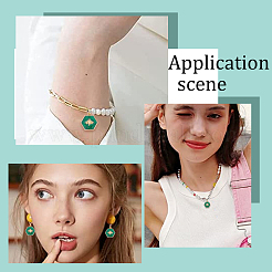 Подвески из латуни с эмалью&nbsp;KK-BBC0004-58