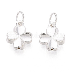 День святого патрика 925 стерлинговый серебряный клевер подвески&nbsp;STER-T008-31S