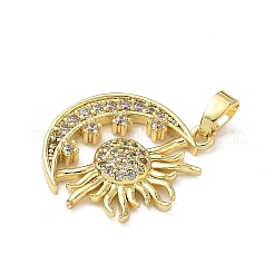 Латунные микро проложить кубического циркония подвески&nbsp;KK-P334-28G