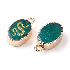 Натурального белого нефрита подвески&nbsp;G-C102-08G-G