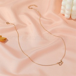 Ожерелья с подвеской в виде 2 сердца из сплава кристаллов и страз для женщин&nbsp;WG8C735-01