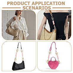 2 шт. розовые цепочки для удлинителей из сплава в форме сердца&nbsp;DIY-AR0004-96