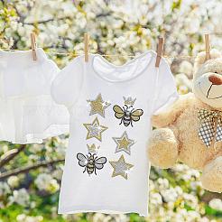 Звездная корона пчелы стекло исправление горный хрусталь&nbsp;DIY-WH0303-288