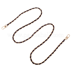 1 шт. цепные ручки для сумок из искусственной кожи и алюминия&nbsp;AJEW-CL0001-27D