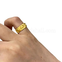 Кольца-манжеты из сплава с изображением лица Будды&nbsp;FS-WGE2599-01