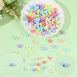 500 шт. Непрозрачные акриловые бусины&nbsp;SACR-PA0001-21B