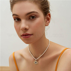 Латунные микро проложить кубического циркония подвески&nbsp;KK-BC0008-93