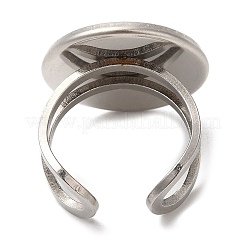 Фурнитура для открытых манжет из некорродирующей нержавеющей стали марки 304&nbsp;STAS-R123-02D-P