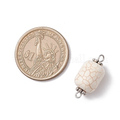 Подвески-соединители из синтетической бирюзы&nbsp;PALLOY-JF04287-01